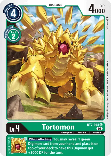 Tortomon [Bt7-045] [Next Adventure] 1