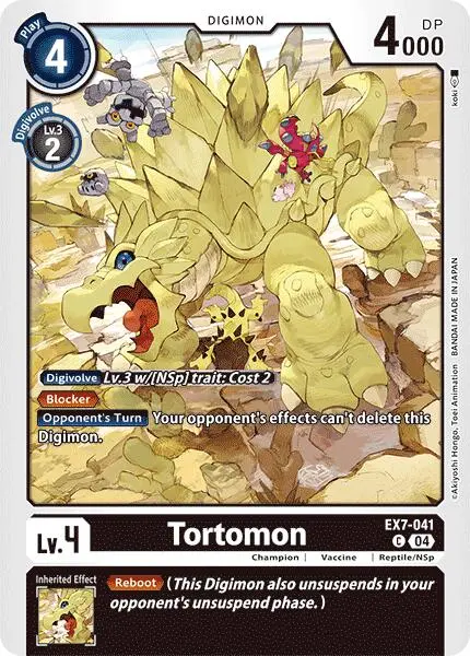 Tortomon [Ex7-041] [Digimon Liberator] 1