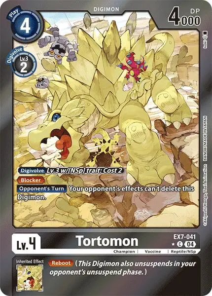 Tortomon [Ex7-041] (Foil) [Digimon Liberator] 1