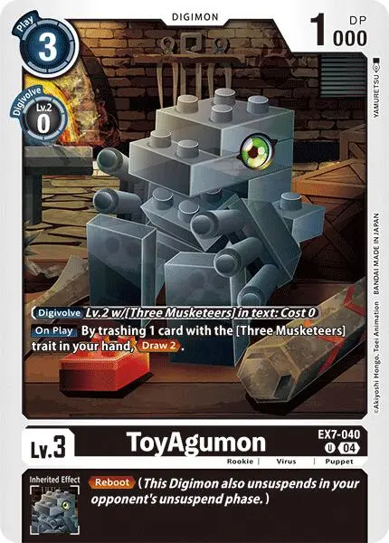 Toyagumon [Ex7-040] - Ex7-040 [Digimon Liberator] 1