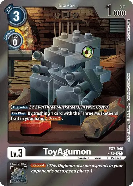 Toyagumon [Ex7-040] - Ex7-040 (Foil) [Digimon Liberator] 1