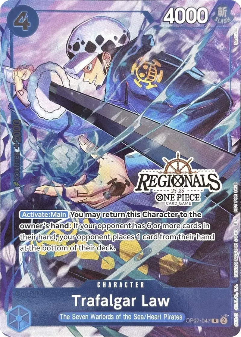 Trafalgar Law (Cs 25-26 Regionals Textured Chase Promo) [One Piece Promotion Cards] 1