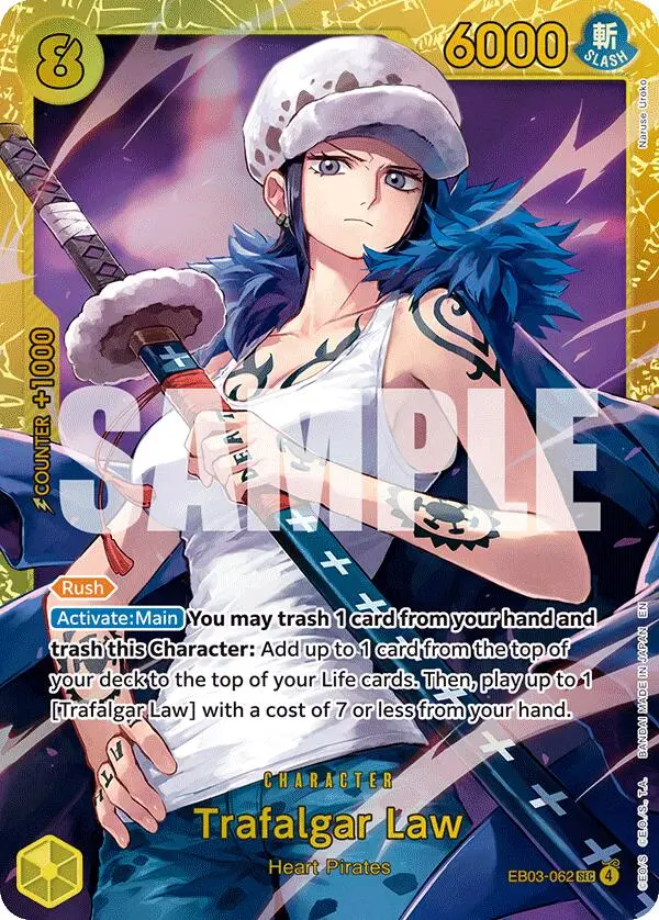 Trafalgar Law [Extra Booster: One Piece Heroines Edition] 1