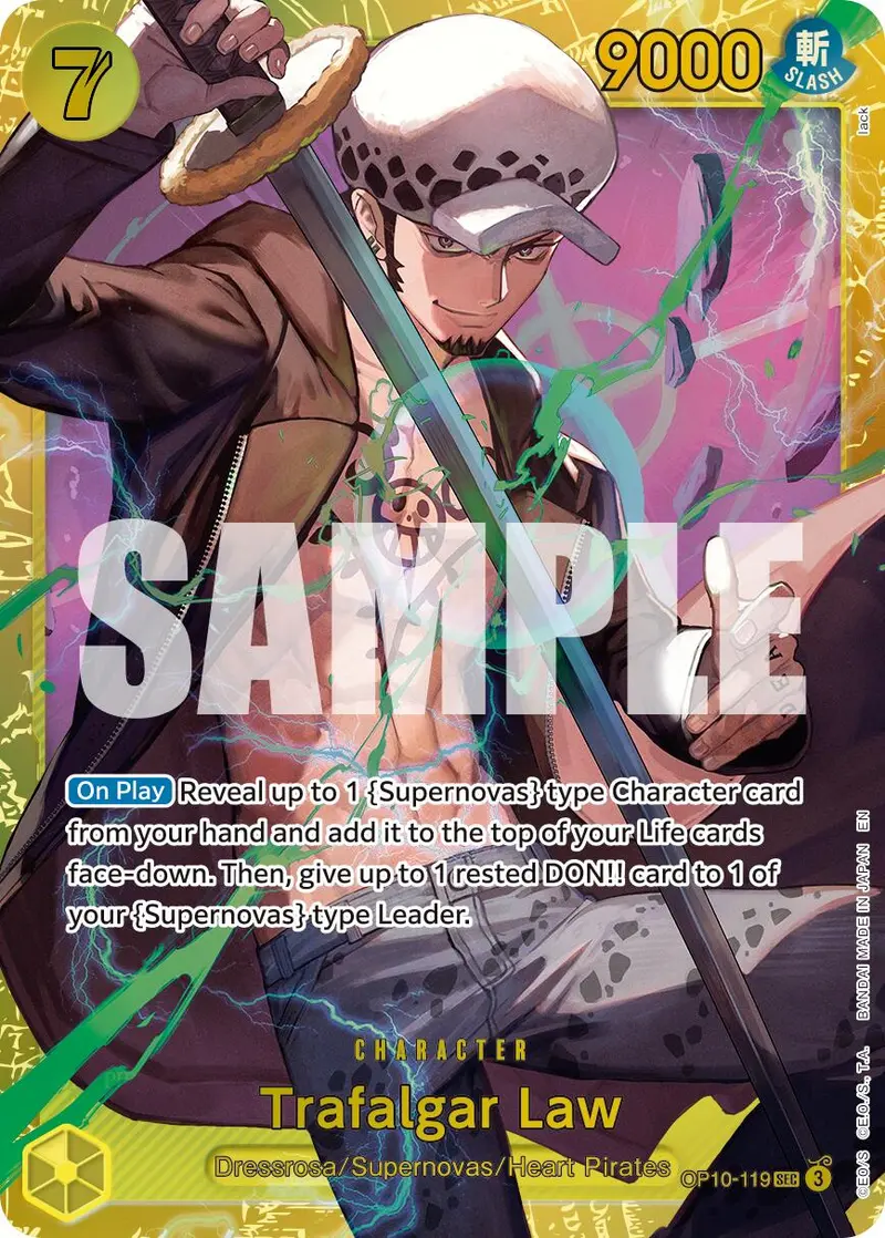 Trafalgar Law (Op10-119) (Reprint) [Premium Booster -The Best- Vol. 2] 1