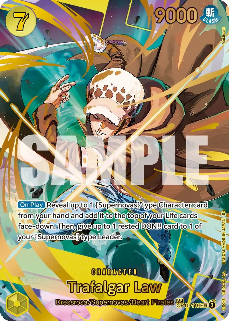 Trafalgar Law (Op10-119) (Sp) [Premium Booster -The Best- Vol. 2] 1