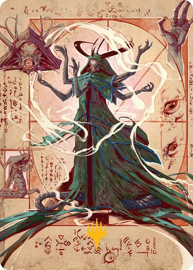 Tragedy Feaster Art Card (Gold-Stamped Planeswalker Symbol) [Secrets Of Strixhaven Art Series] 1