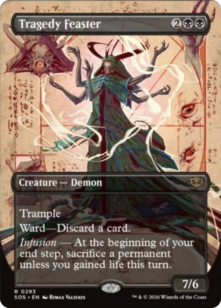 Tragedy Feaster (Borderless) [Secrets Of Strixhaven] 1