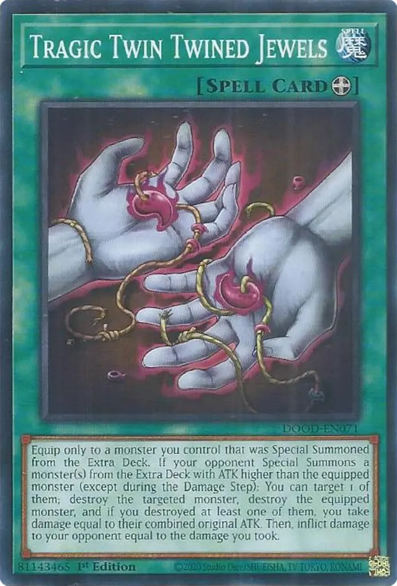 Tragic Twin Twined Jewels [Dood-En071] Common 1