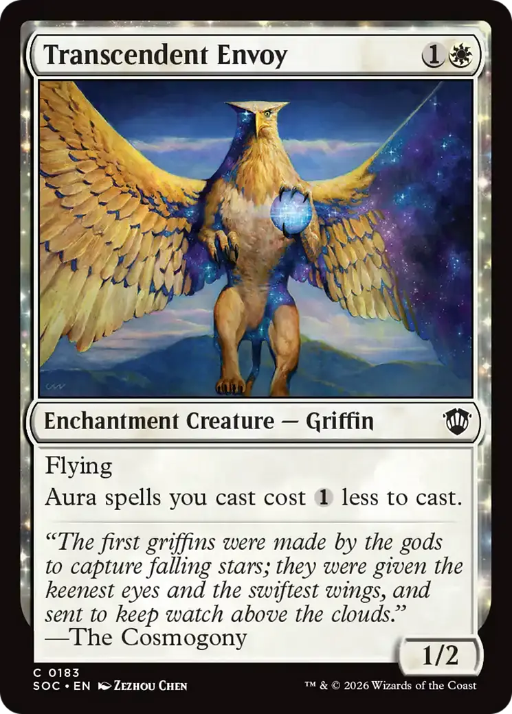 Transcendent Envoy [Secrets Of Strixhaven Commander] 1