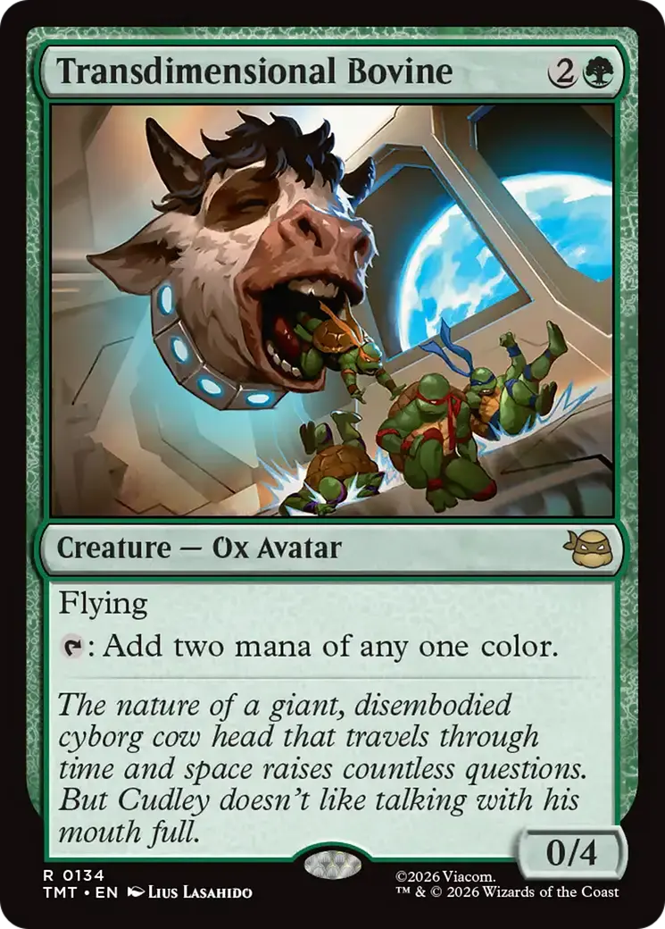 Transdimensional Bovine [Teenage Mutant Ninja Turtles] 1