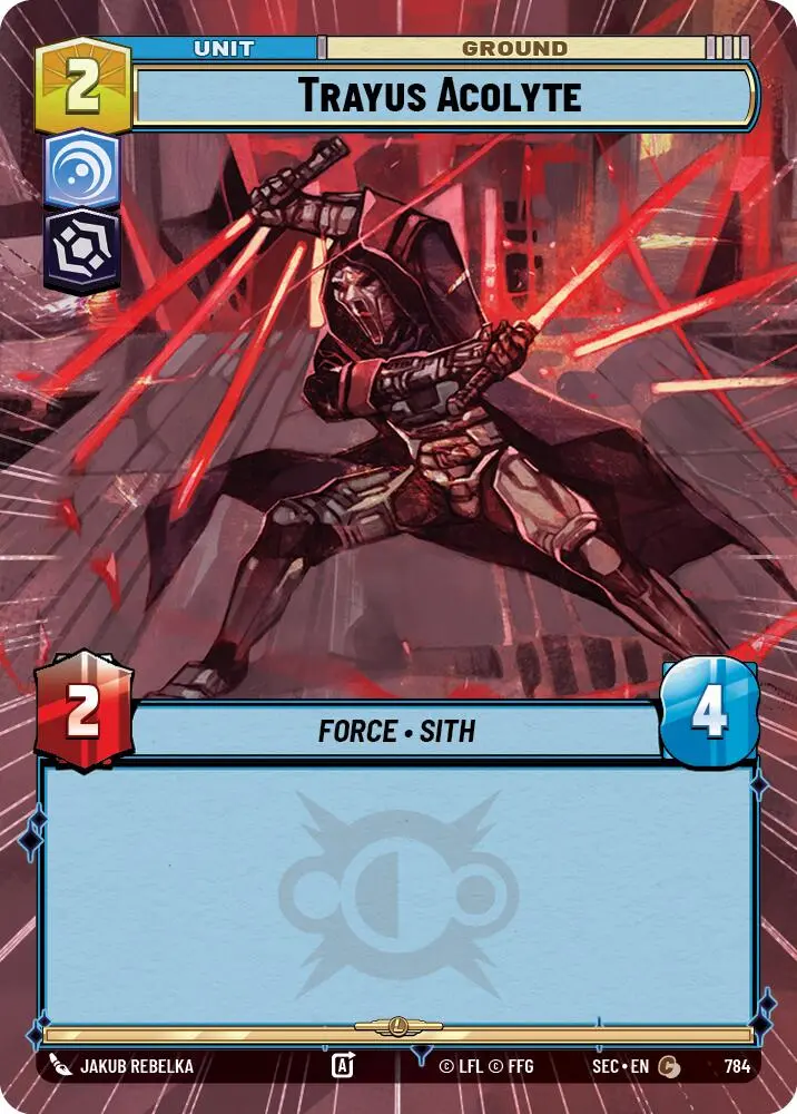 Trayus Acolyte (784) (Hyperspace Foil) (784) [Secrets Of Power] 1