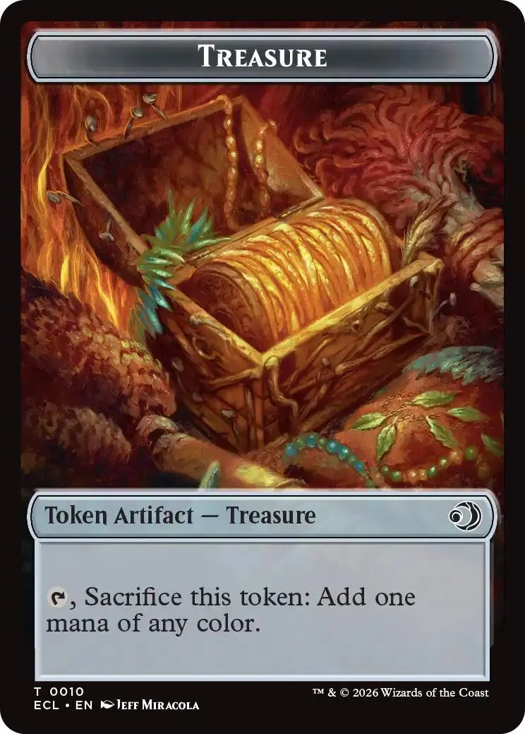 Treasure // Copy Double-Sided Token [Lorwyn Eclipsed Tokens] 1