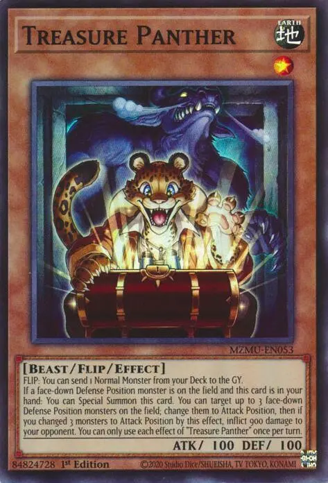 Treasure Panther [Mzmu-En053] Super Rare 1