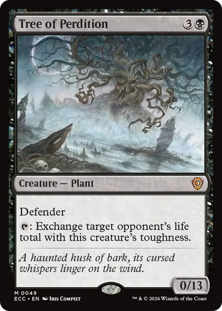 Tree Of Perdition [Lorwyn Eclipsed Commander] 1