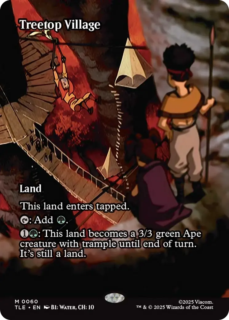 Treetop Village (Borderless) [Avatar: The Last Airbender: Eternal-Legal] 1