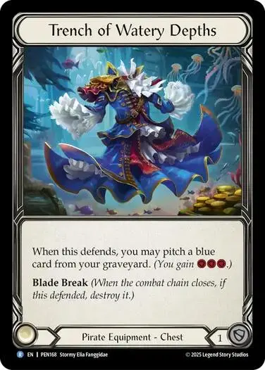 Trench Of Watery Depths [Pen168] (Compendium Of Rathe)  Cold Foil 1