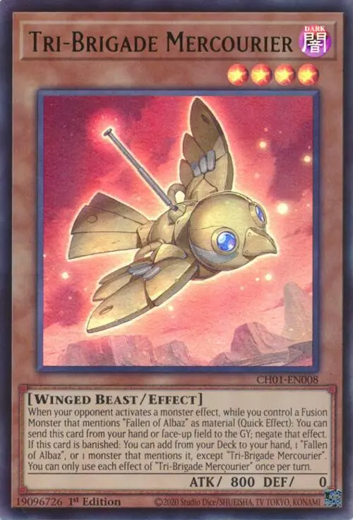 Tri-Brigade Mercourier [Ch01-En008] Ultra Rare 1