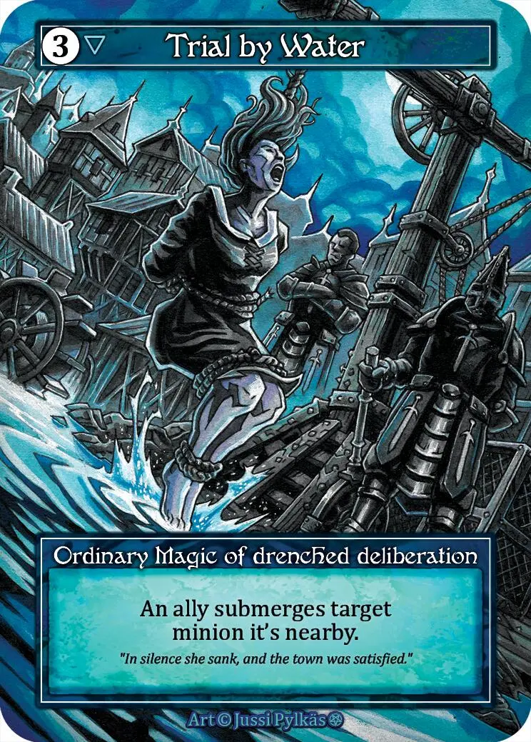 Trial By Water (Foil) [Gothic] 1