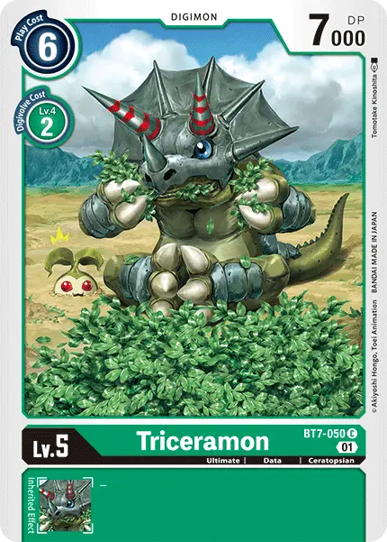 Triceramon [Bt7-050] [Next Adventure] 1