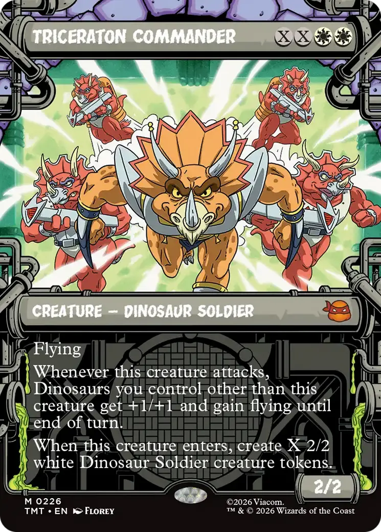 Triceraton Commander (Showcase) [Teenage Mutant Ninja Turtles] 1