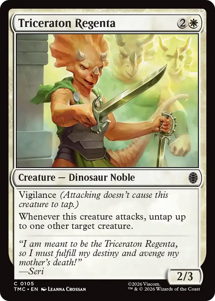 Triceraton Regenta [Teenage Mutant Ninja Turtles Commander] 1