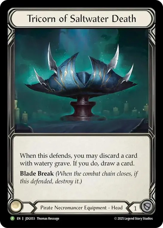 Tricorn Of Saltwater Death [Jdg053] (Promo)  Cold Foil 1