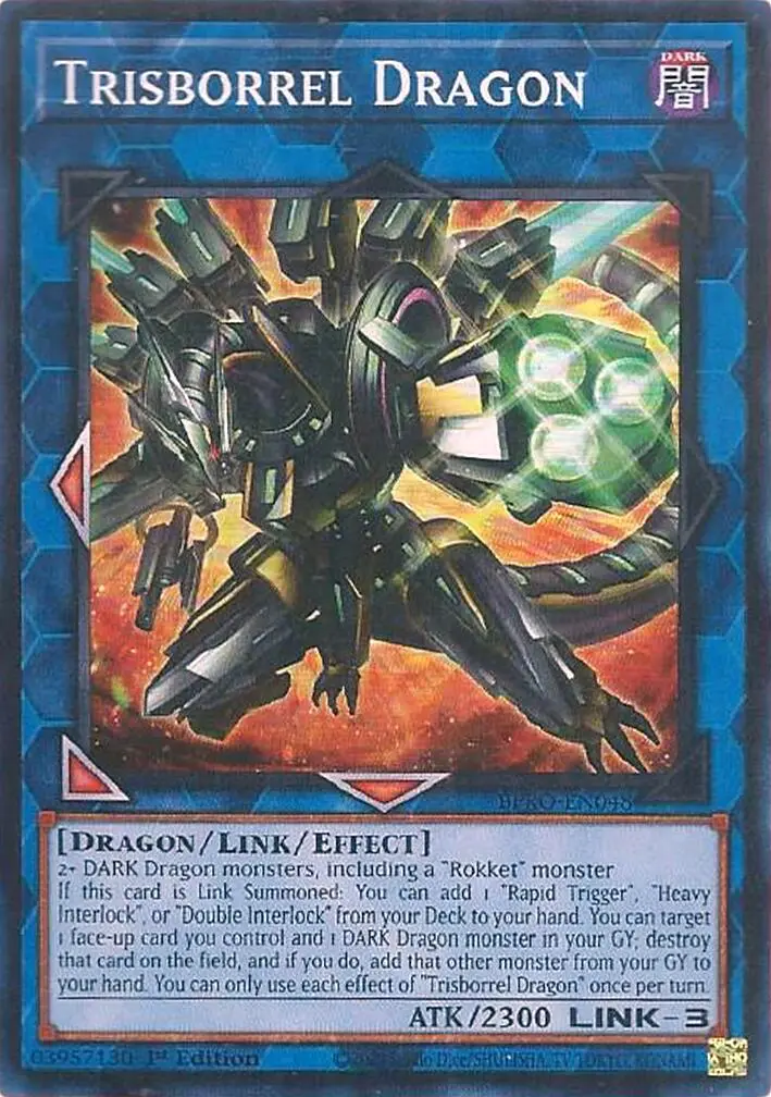 Trisborrel Dragon [Bpro-En048] Super Rare 1
