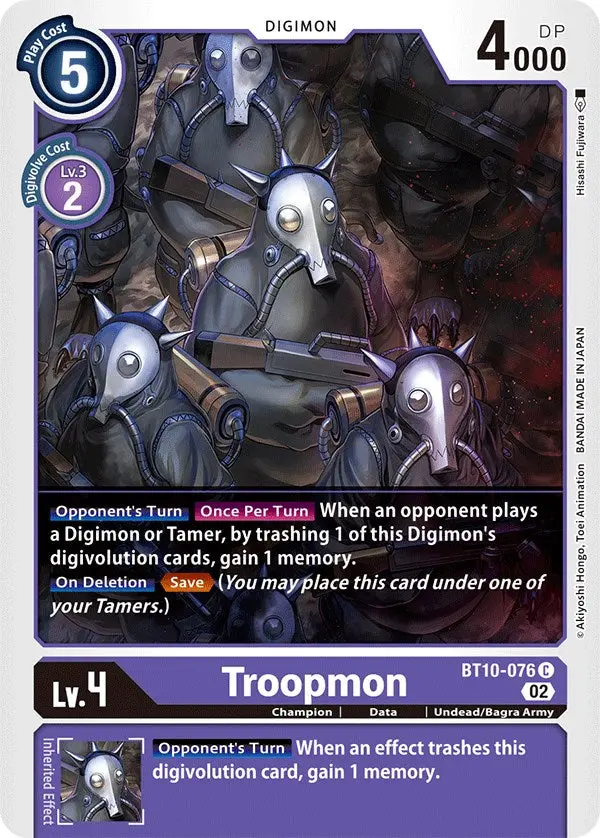 Troopmon [Bt10-076] [Xros Encounter] 1