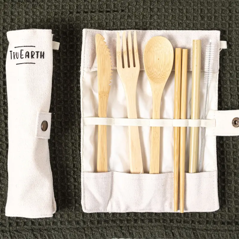 Tru Earth Bamboo Cutlery Set 1