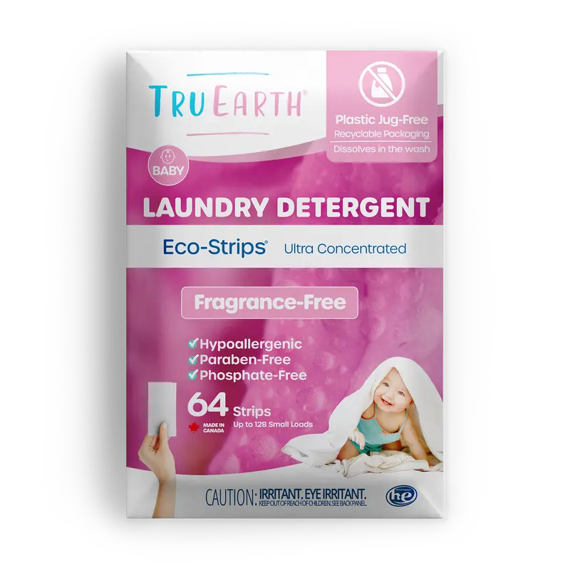 Tru Earth Laundry Detergent - Baby / 64 Strips 1