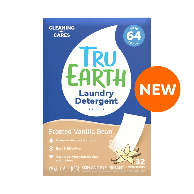 Tru Earth Laundry Detergent Sheets - Frosted Vanilla Bean 1