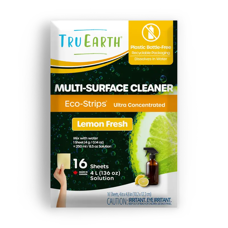 Tru Earth Multi-Surface Cleaner - Lemon Fresh / 16 Sheets 1