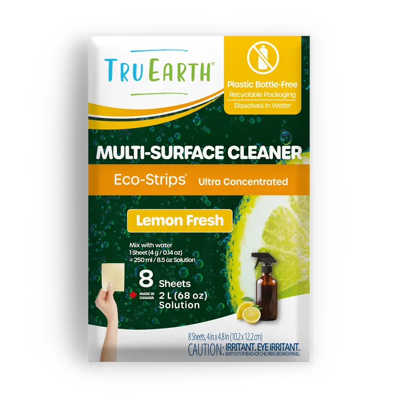 Tru Earth Multi-Surface Cleaner - Lemon Fresh / 8 Sheets 1