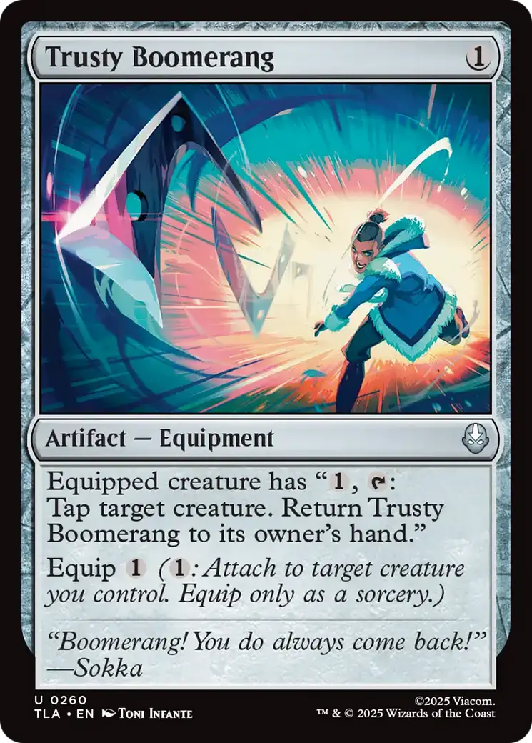 Trusty Boomerang [Avatar: The Last Airbender] 1