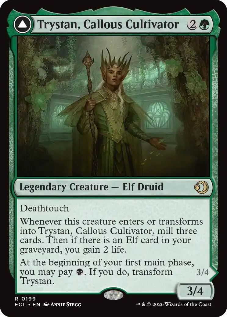 Trystan, Callous Cultivator [Lorwyn Eclipsed] 1