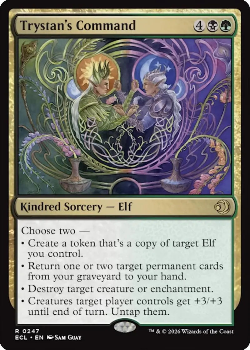 Trystan's Command [Lorwyn Eclipsed] 1