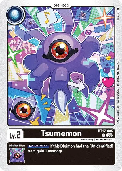Tsumemon [Bt17-005] [Secret Crisis] 1