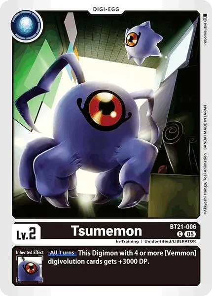 Tsumemon [Bt21-006] [World Convergence] 1