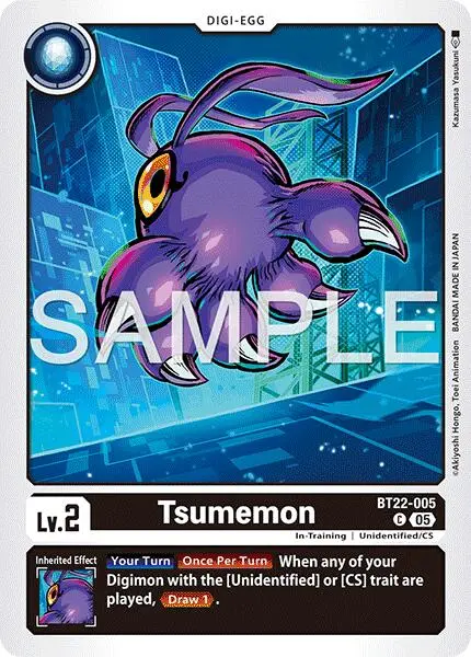 Tsumemon [Bt22-005] [Cyber Eden] 1