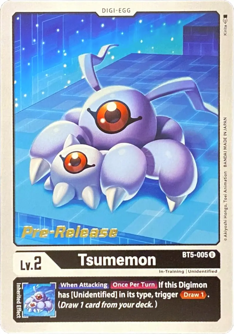 Tsumemon [Bt5-005] [Battle Of Omni Pre-Release Promos] 1