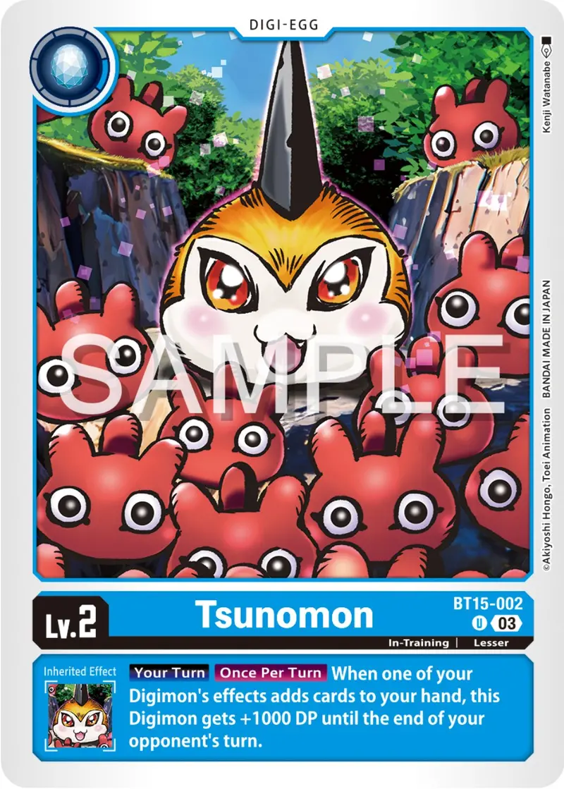 Tsunomon [Bt15-002] [Exceed Apocalypse] 1