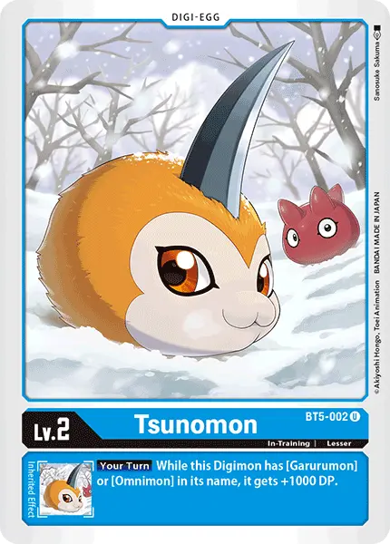 Tsunomon [Bt5-002] [Battle Of Omni] 1