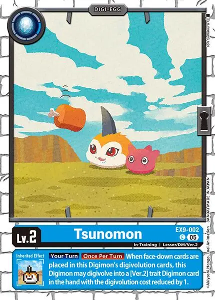 Tsunomon [Ex9-002] [Versus Monsters] 1