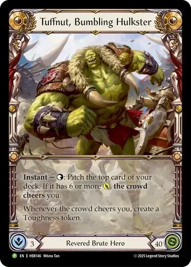 Tuffnut, Bumbling Hulkster [Her146] (Promo)  Rainbow Foil 1