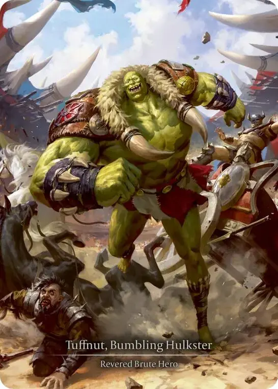 Tuffnut, Bumbling Hulkster (Marvel) [Sup001] (Super Slam)  Cold Foil 1