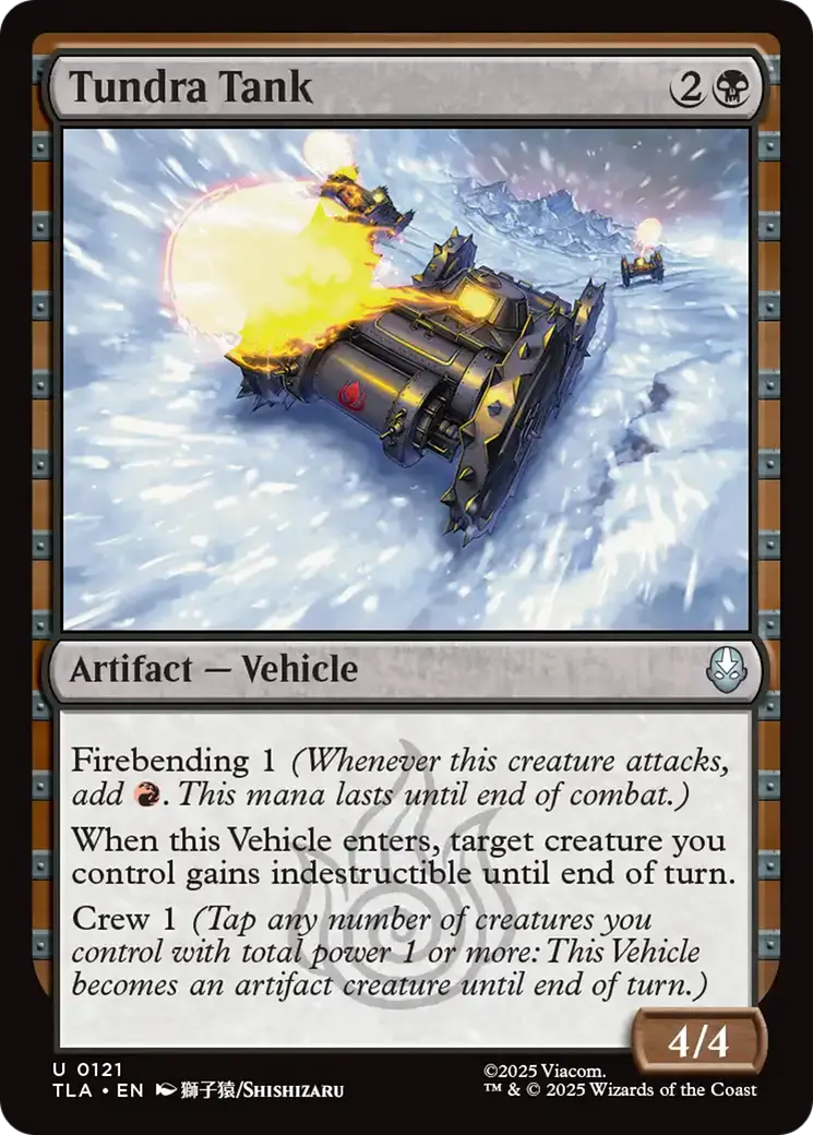 Tundra Tank [Avatar: The Last Airbender] 1