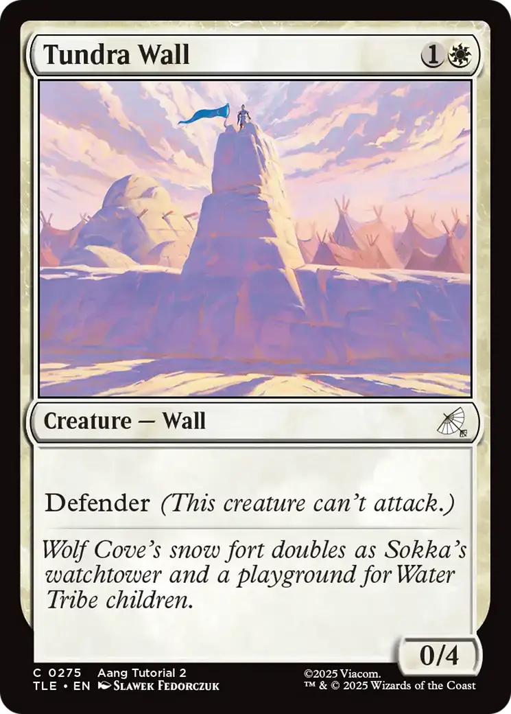 Tundra Wall (0275) [Avatar: The Last Airbender: Eternal-Legal] 1
