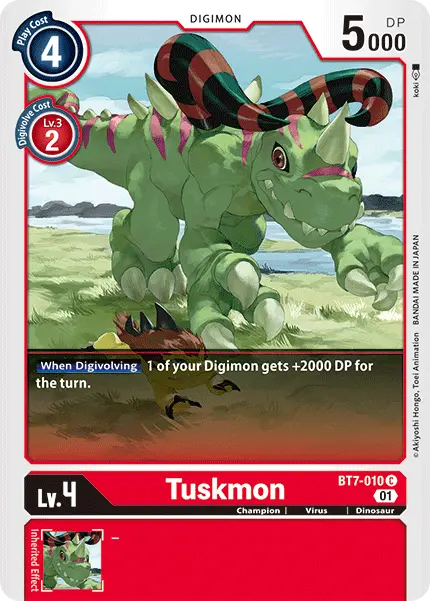 Tuskmon [Bt7-010] [Next Adventure] 1