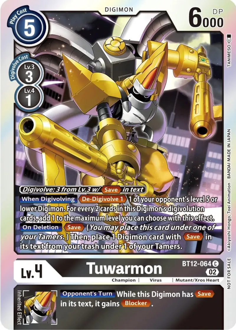 Tuwarmon [Bt12-064] (Box Topper) [Across Time] 1