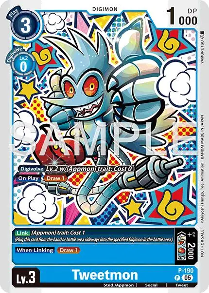 Tweetmon [P-190] (Store Tournament 2025 Vol.3 Participation Pack) [Promotional Cards] 1